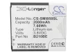 Samsung B210BU helyettesítő mobiltelefon akkumulátor (Li-ion, 3.8V, 2000mAh / 7.60Wh) - Utángyártott