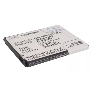   Samsung B605BU helyettesítő mobiltelefon akkumulátor (Li-ion, 3.8V, 2600mAh / 9.88Wh) - Utángyártott