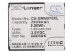 Samsung B605BU helyettesítő mobiltelefon akkumulátor (Li-ion, 3.8V, 2600mAh / 9.88Wh) - Utángyártott