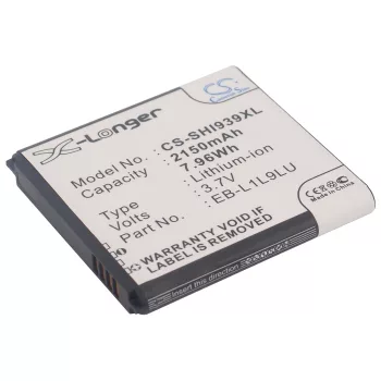   Samsung EB-L1L9LU helyettesítő mobiltelefon akkumulátor (Li-ion, 3.7V, 2150mAh / 7.96Wh) - Utángyártott