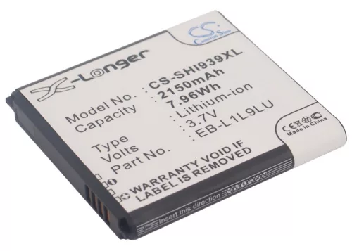 Samsung EB-L1L9LU helyettesítő mobiltelefon akkumulátor (Li-ion, 3.7V, 2150mAh / 7.96Wh) - Utángyártott