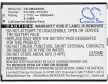 Samsung EB-BT255BBC helyettesítő mobiltelefon akkumulátor (Li-ion, 3.7V, 2200mAh / 8.14Wh) - Utángyártott
