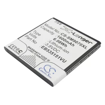   Samsung EB535151VUBSTD helyettesítő mobiltelefon akkumulátor (Li-ion, 3.8V, 1600mAh / 6.08Wh) - Utángyártott