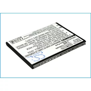   Samsung SAMI110BATS helyettesítő mobiltelefon akkumulátor (Li-ion, 3.7V, 1200mAh / 4.44Wh) - Utángyártott
