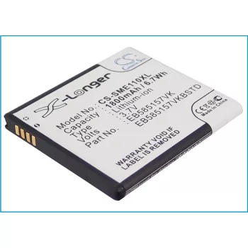   Samsung EB585157VKBSTD helyettesítő mobiltelefon akkumulátor (Li-ion, 3.7V, 1800mAh / 6.7Wh) - Utángyártott