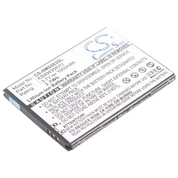   Samsung EB494358VU helyettesítő mobiltelefon akkumulátor (Li-ion, 3.7V, 1000mAh / 3.7Wh) - Utángyártott