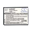 Samsung SGH-T669 készülékhez mobiltelefon akkumulátor (Li-ion, 3.7V, 900mAh / 3.33Wh) - Utángyártott