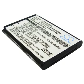   Samsung AB553446GE helyettesítő mobiltelefon akkumulátor (Li-ion, 3.7V, 850mAh / 3.1Wh) - Utángyártott