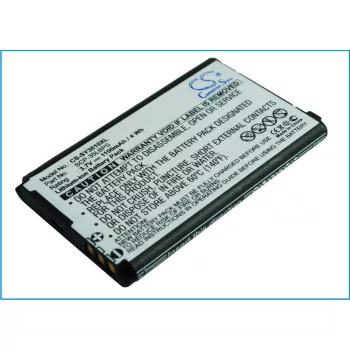   Sanyo SCP-35LBPS helyettesítő mobiltelefon akkumulátor (Li-ion, 3.7V, 1100mAh / 4.07Wh) - Utángyártott