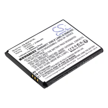   Schok SB2000 helyettesítő mobiltelefon akkumulátor (Li-ion, 3.8V, 2100mAh / 7.98Wh) - Utángyártott