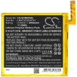 Sharp UBATIA280AFN1 helyettesítő mobiltelefon akkumulátor (Li-Polymer, 3.8V, 3050mAh / 11.59Wh) - Utángyártott
