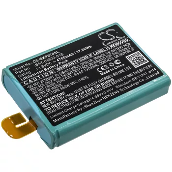   Socketmobile BAT-04800-01S helyettesítő mobiltelefon akkumulátor (Li-ion, 3.8V, 4700mAh / 17.86Wh) - Utángyártott