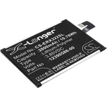   Sony 12390586-00 helyettesítő mobiltelefon akkumulátor (Li-Polymer, 3.85V, 2800mAh / 10.78Wh) - Utángyártott