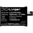 Sony 12390586-00 helyettesítő mobiltelefon akkumulátor (Li-Polymer, 3.85V, 2800mAh / 10.78Wh) - Utángyártott