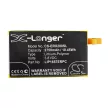 Sony LIP1657ERPC helyettesítő mobiltelefon akkumulátor (Li-Polymer, 3.8V, 2750mAh / 10.45Wh) - Utángyártott