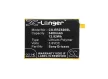 Sony LIS1605ERPC helyettesítő mobiltelefon akkumulátor (Li-Polymer, 3.8V, 3400mAh / 12.92Wh) - Utángyártott