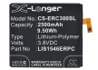 Sony Ericsson LIS1546ERPC helyettesítő mobiltelefon akkumulátor (Li-Polymer, 3.8V, 2500mAh / 9.50Wh) - Utángyártott