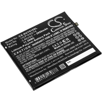   Sugar 1ICP/4/62/74 helyettesítő mobiltelefon akkumulátor (Li-Polymer, 3.85V, 2950mAh / 11.36Wh) - Utángyártott