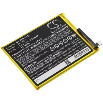   Tecno BL-34CT helyettesítő mobiltelefon akkumulátor (Li-Polymer, 3.8V, 3200mAh / 12.16Wh) - Utángyártott