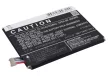 ZTE Li3825T43P6H755543 helyettesítő mobiltelefon akkumulátor (Li-Polymer, 3.8V, 2500mAh / 9.50Wh) - Utángyártott