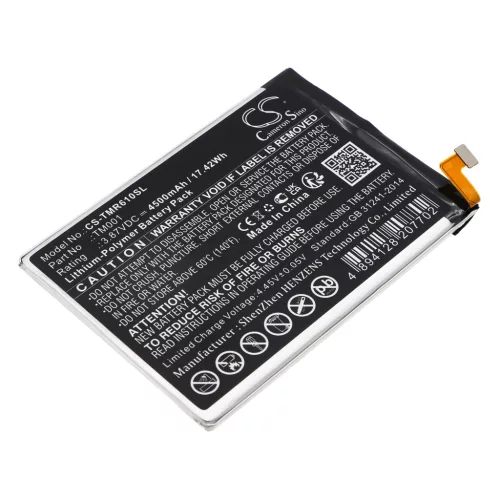 T-Mobile TM001 helyettesítő mobiltelefon akkumulátor (Li-Polymer, 3.87V, 4500mAh / 17.42Wh) - Utángyártott