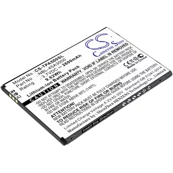   TP-Link NBL-45A3000 helyettesítő mobiltelefon akkumulátor (Li-ion, 3.7V, 2600mAh / 9.62Wh) - Utángyártott
