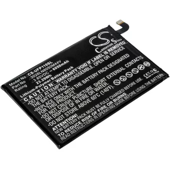   Ulefone 3026LN6050M44V helyettesítő mobiltelefon akkumulátor (Li-Polymer, 3.85V, 6050mAh / 23.29Wh) - Utángyártott