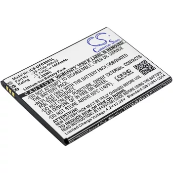   Ulefone 29-1100-000-00 helyettesítő mobiltelefon akkumulátor (Li-ion, 3.7V, 1950mAh / 7.22Wh) - Utángyártott