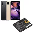 UMI 1ICP/5/82/75 helyettesítő mobiltelefon akkumulátor (Li-Polymer, 3.85V, 3100mAh / 11.94Wh) - Utángyártott