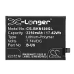 VIVO B-U6 helyettesítő mobiltelefon akkumulátor (Li-Polymer, 7.74V, 2250mAh / 17.42Wh) - Utángyártott