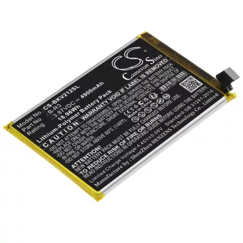  VIVO B-R3 helyettesítő mobiltelefon akkumulátor (Li-Polymer, 3.87V, 4900mAh / 18.96Wh) - Utángyártott