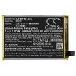 VIVO B-R3 helyettesítő mobiltelefon akkumulátor (Li-Polymer, 3.87V, 4900mAh / 18.96Wh) - Utángyártott