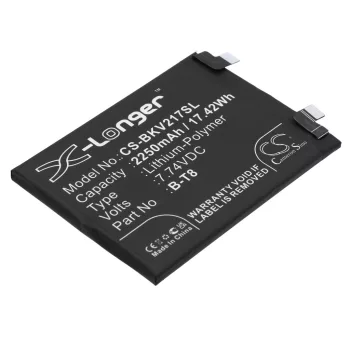   VIVO B-T8 helyettesítő mobiltelefon akkumulátor (Li-Polymer, 7.74V, 2250mAh / 17.42Wh) - Utángyártott