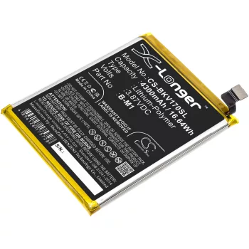   VIVO B-M1 helyettesítő mobiltelefon akkumulátor (Li-Polymer, 3.87V, 4300mAh / 16.64Wh) - Utángyártott