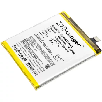   VIVO B-N7 helyettesítő mobiltelefon akkumulátor (Li-Polymer, 3.87V, 4250mAh / 16.45Wh) - Utángyártott