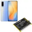 VIVO B-N2 helyettesítő mobiltelefon akkumulátor (Li-Polymer, 3.87V, 4100mAh / 15.87Wh) - Utángyártott