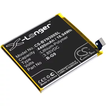   VIVO B-G9 helyettesítő mobiltelefon akkumulátor (Li-Polymer, 3.85V, 4400mAh / 16.94Wh) - Utángyártott