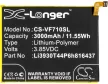 Vodafone Li3930T44P6h816437 helyettesítő mobiltelefon akkumulátor (Li-Polymer, 3.85V, 3000mAh / 11.55Wh) - Utángyártott