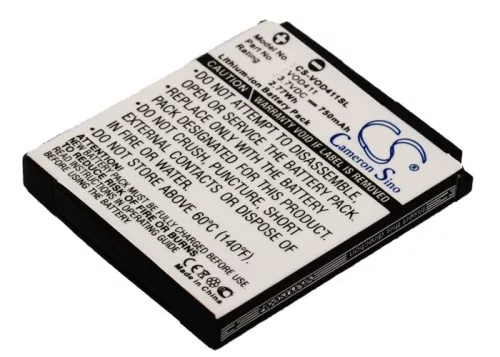 Vodafone 411, VF411 készülékekhez mobiltelefon akkumulátor (Li-ion, 3.7V, 750mAh) - Utángyártott