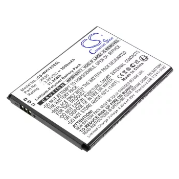   Wiko K630 helyettesítő mobiltelefon akkumulátor (Li-Polymer, 3.85V, 3000mAh / 11.55Wh) - Utángyártott