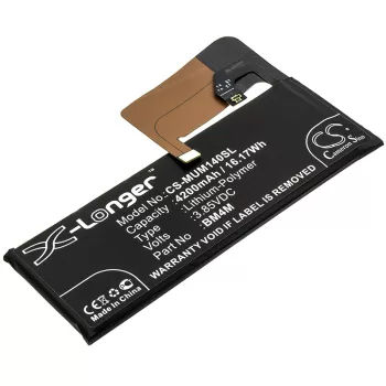   Xiaomi BM4M helyettesítő mobiltelefon akkumulátor (Li-Polymer, 3.85V, 4200mAh / 16.17Wh) - Utángyártott