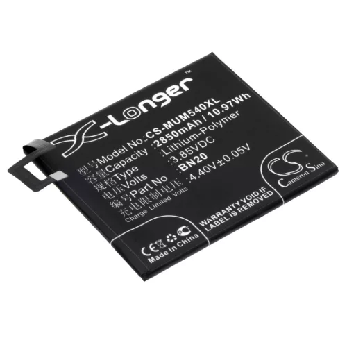 Xiaomi BN20 helyettesítő mobiltelefon akkumulátor (Li-Polymer, 3.85V, 2850mAh / 10.97Wh) - Utángyártott