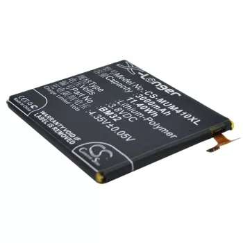   Xiaomi BM32 helyettesítő mobiltelefon akkumulátor (Li-Polymer, 3.8V, 3000mAh / 11.40Wh) - Utángyártott
