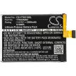 Yota YT0225023 helyettesítő mobiltelefon akkumulátor (Li-Polymer, 3.8V, 2500mAh / 9.50Wh) - Utángyártott