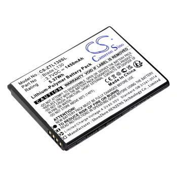   ZTE Li3816T43p4h604550 helyettesítő mobiltelefon akkumulátor (Li-Polymer, 3.7V, 1450mAh / 5.37Wh) - Utángyártott