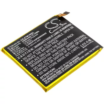   ZTE Li3824T43P8H655845 helyettesítő mobiltelefon akkumulátor (Li-Polymer, 3.8V, 2400mAh / 9.12Wh) - Utángyártott