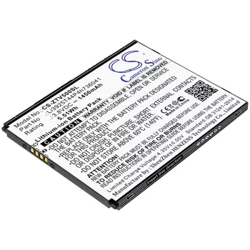   ZTE Li3925T44P4h736041 helyettesítő mobiltelefon akkumulátor (Li-ion, 3.8V, 1450mAh / 5.51Wh) - Utángyártott