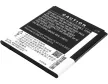 ZTE Li3824T44P3H706145 helyettesítő mobiltelefon akkumulátor (Li-ion, 3.85V, 2450mAh / 9.43Wh) - Utángyártott