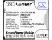ZTE Li3824T44P3H706145 helyettesítő mobiltelefon akkumulátor (Li-ion, 3.85V, 2450mAh / 9.43Wh) - Utángyártott