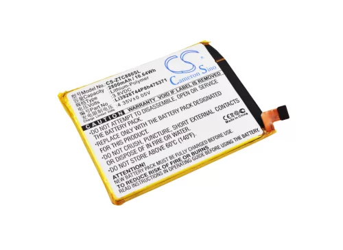 ZTE Li3928T44P8h475371 helyettesítő mobiltelefon akkumulátor (Li-Polymer, 3.8V, 2800mAh / 10.64Wh) - Utángyártott